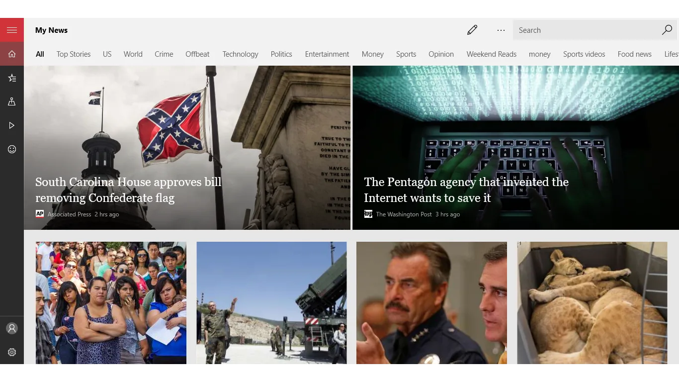 Microsoft News screenshot 1