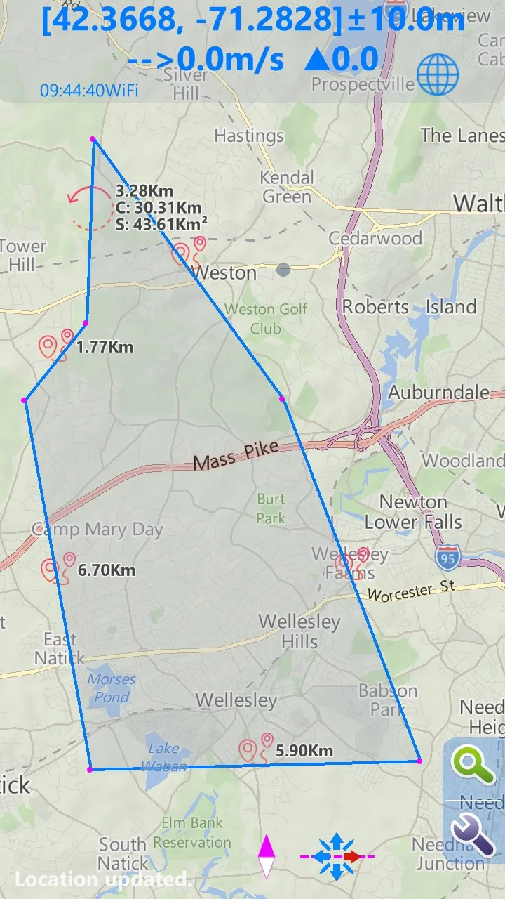 GPS Map+ screenshot 3
