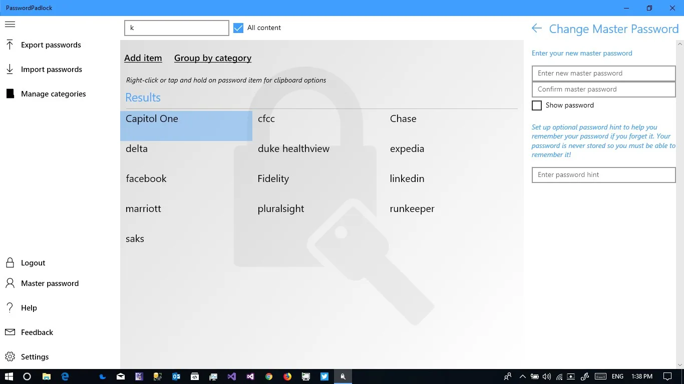 Password Padlock screenshot 4