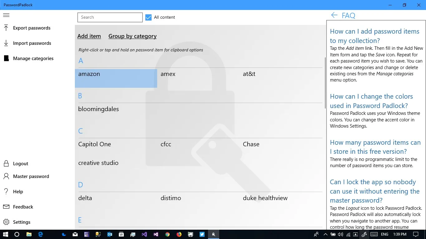 Password Padlock screenshot 5