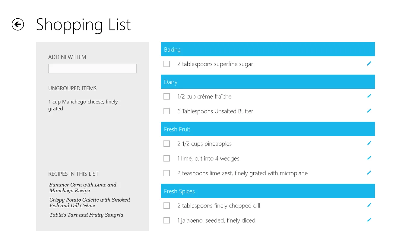 Recipe, Menu & Cooking Planner screenshot 3