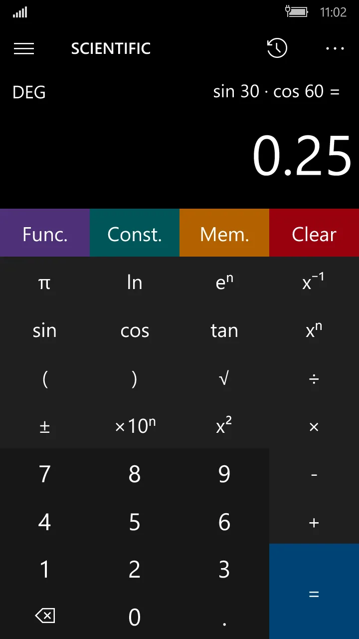 Калькулятор² screenshot 1