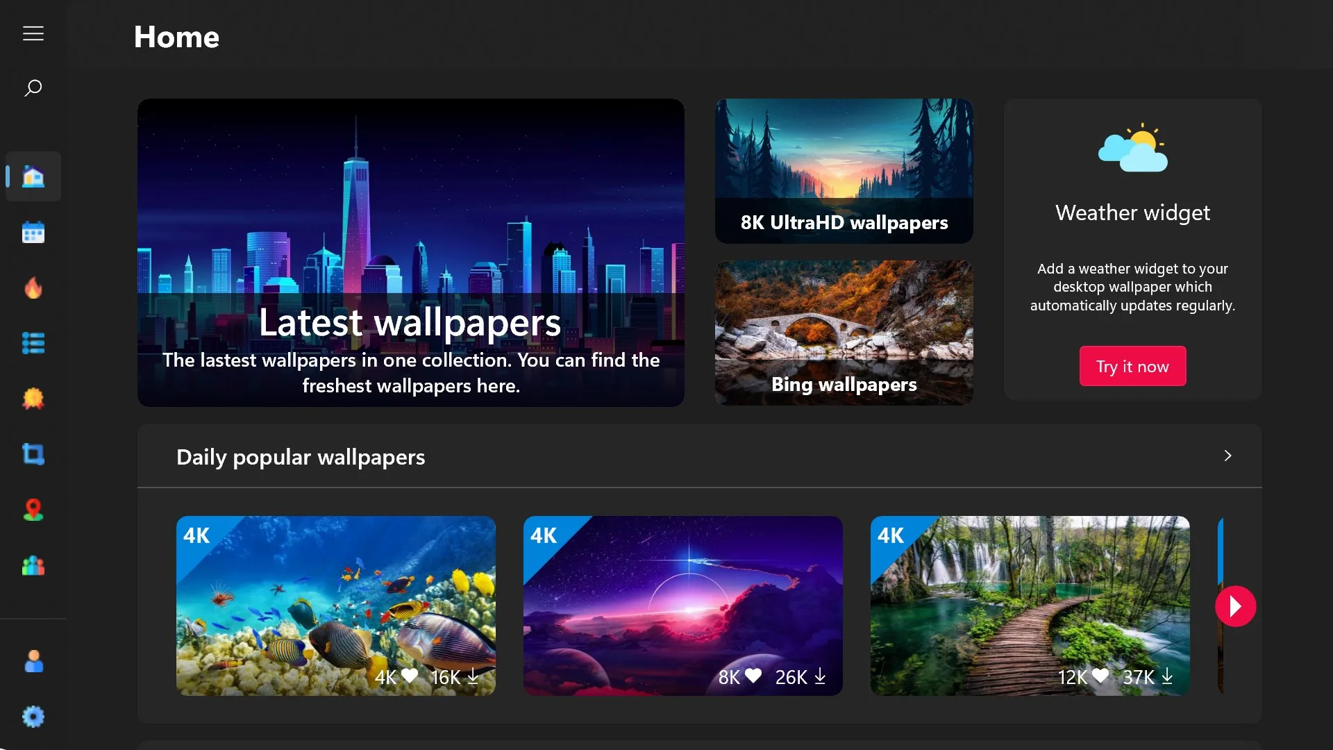 backiee - Wallpaper Studio 10 screenshot 1