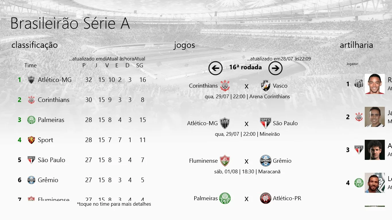 Brasileirão Série A screenshot 1