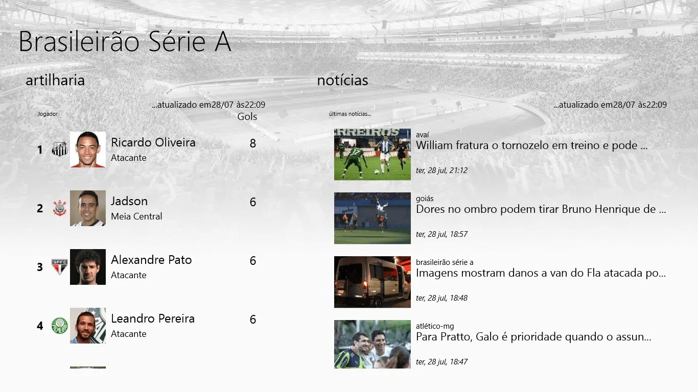Brasileirão Série A screenshot 2