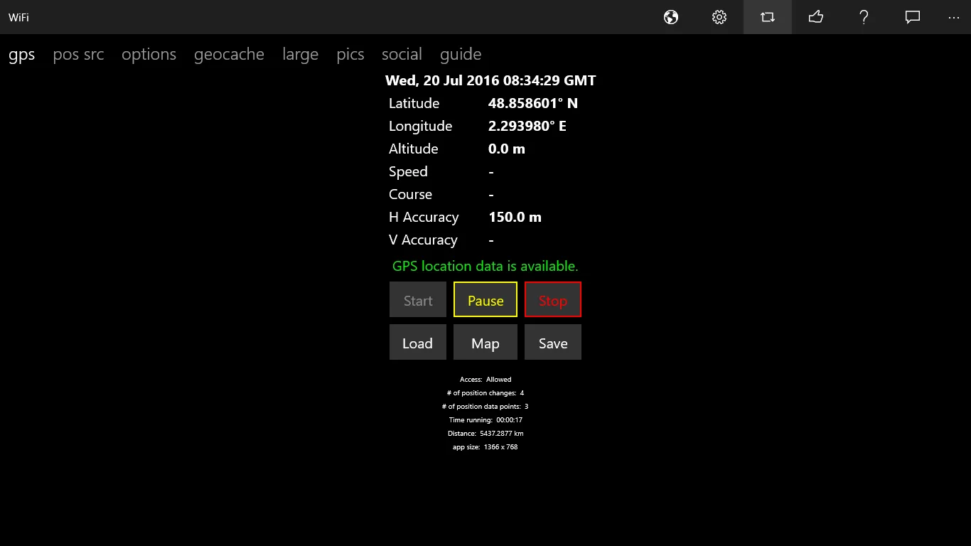 GPS Satellite screenshot 1