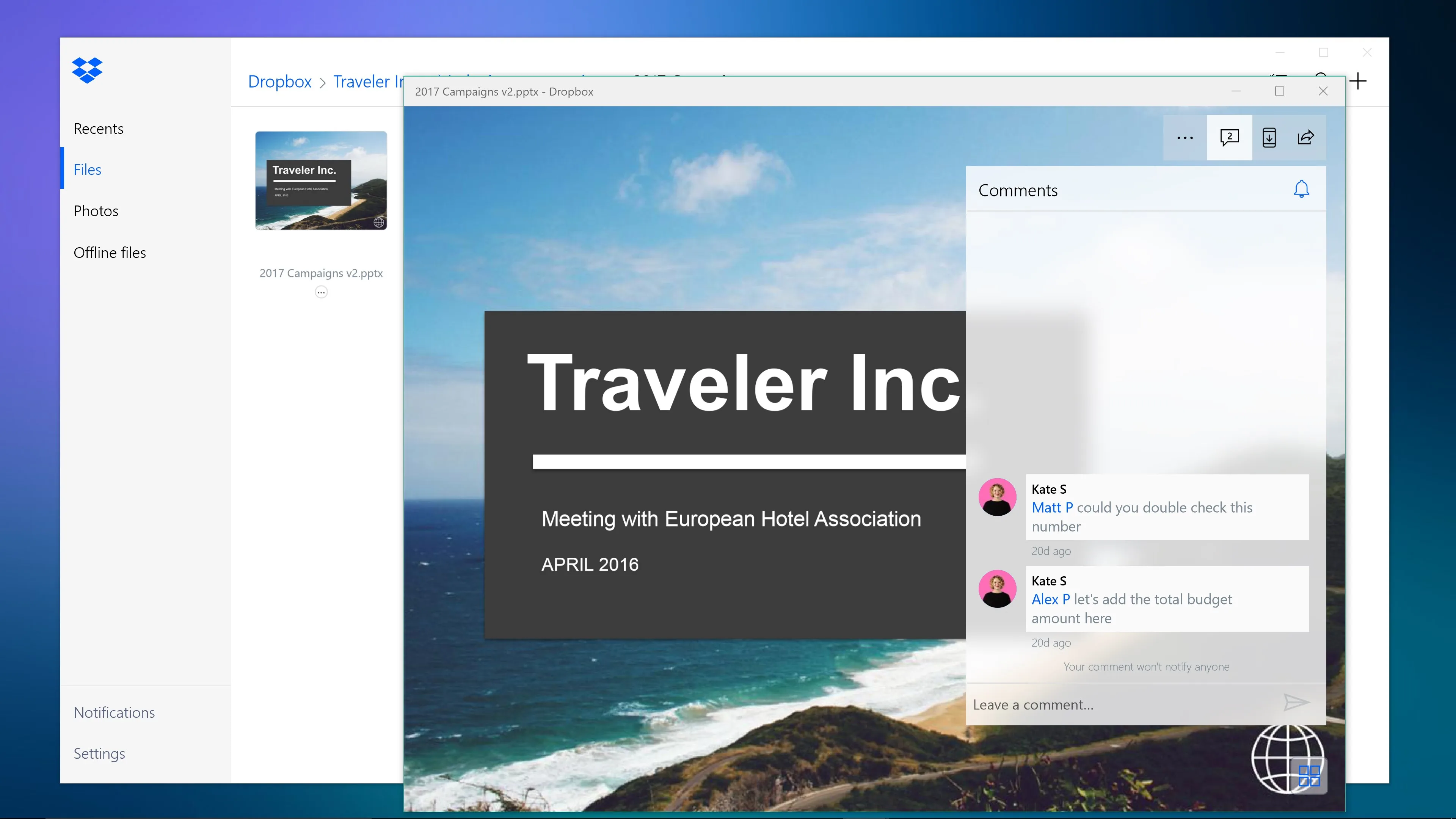 Dropbox Lite screenshot 4
