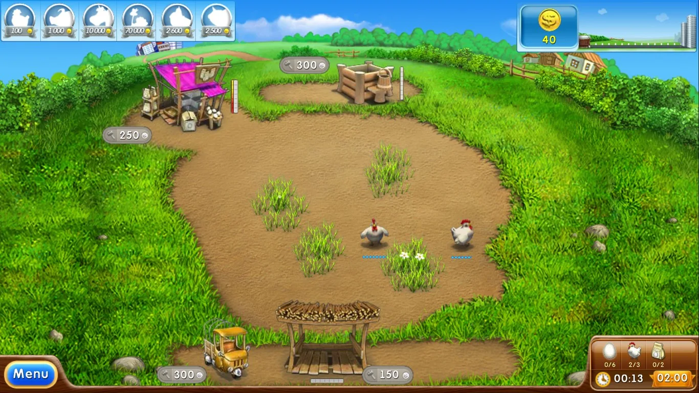 Farm Frenzy 2 screenshot 1