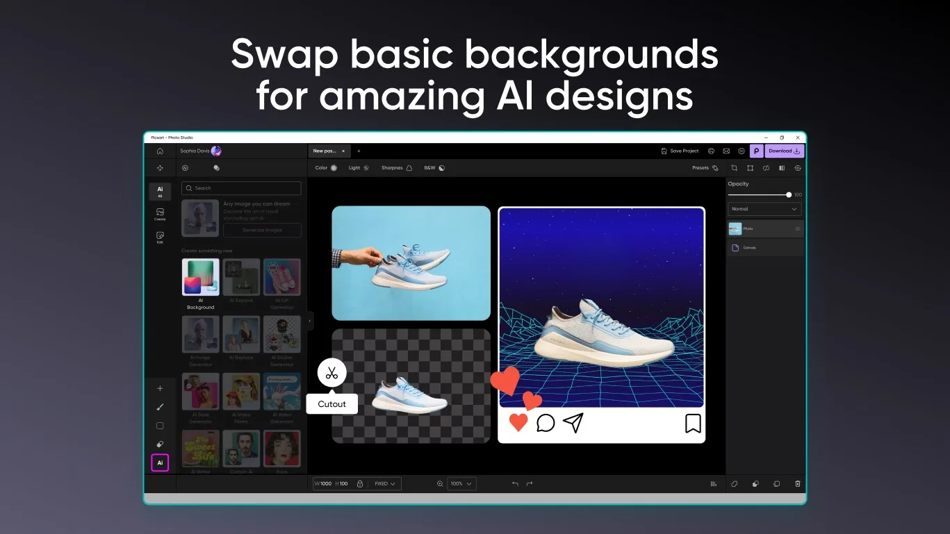 Picsart AI Photo Editor screenshot 1