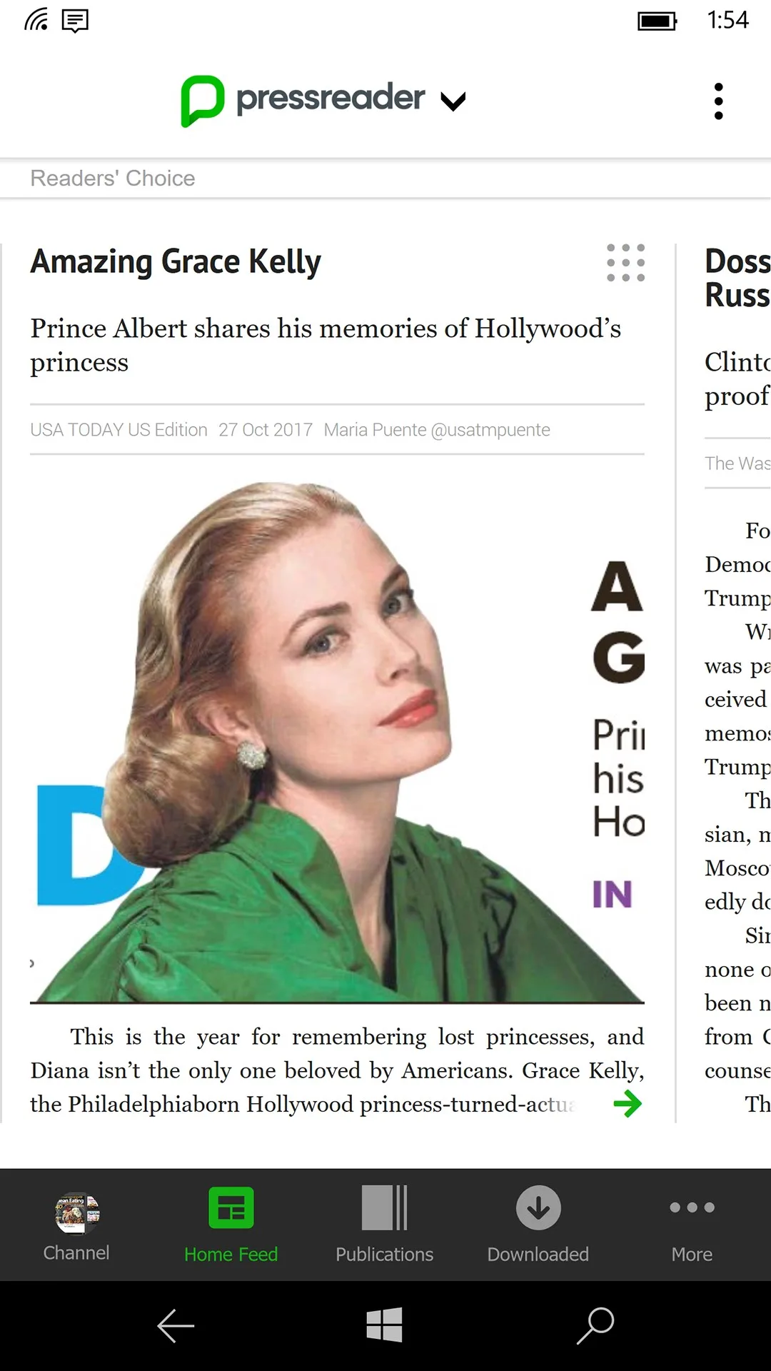 PressReader screenshot 2
