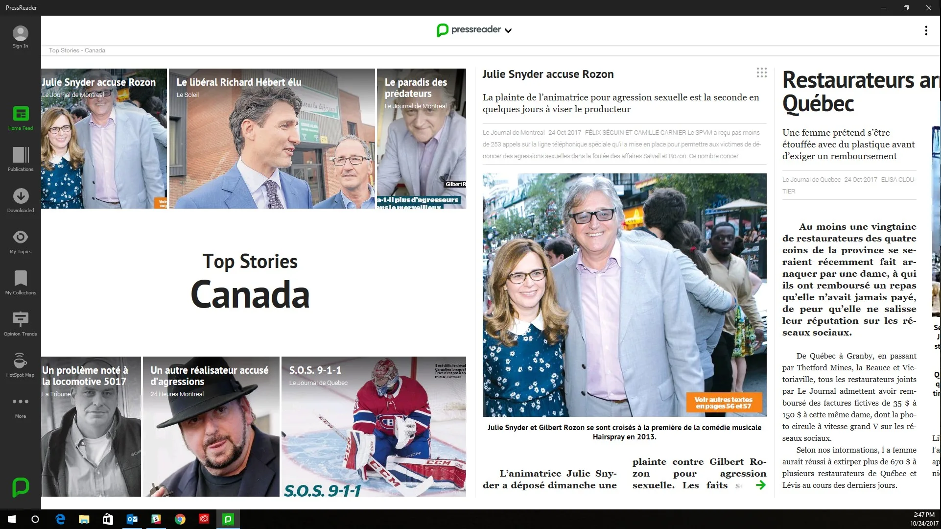PressReader screenshot 4