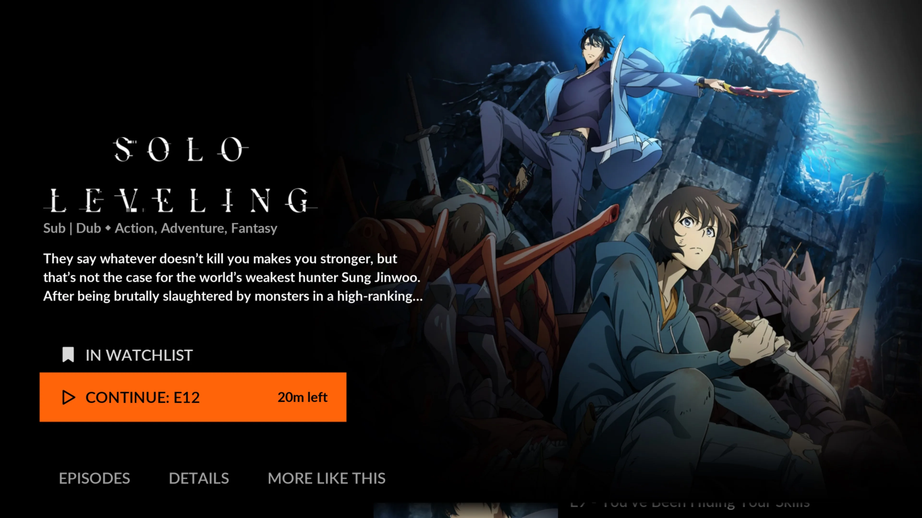 Crunchyroll screenshot 4
