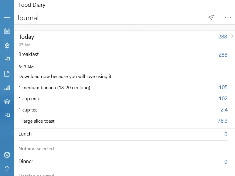 Харчовий щоденник screenshot 3