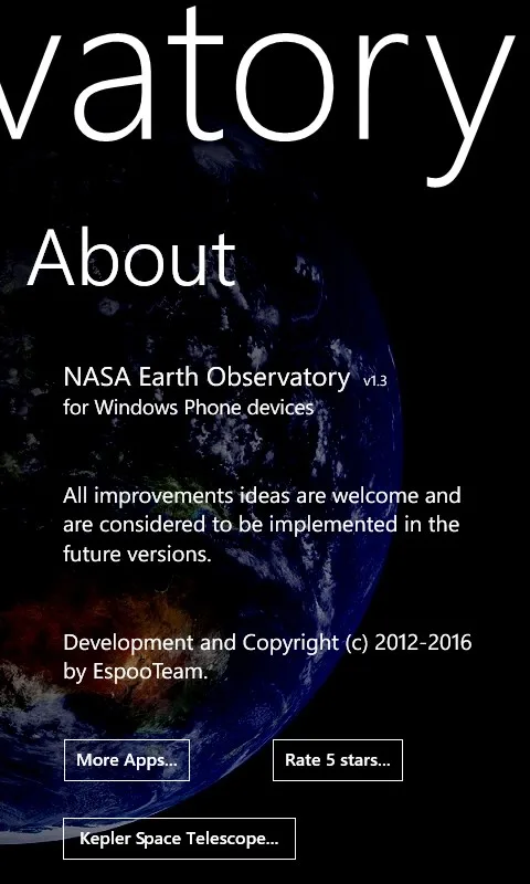 NASA Earth Observatory screenshot 4