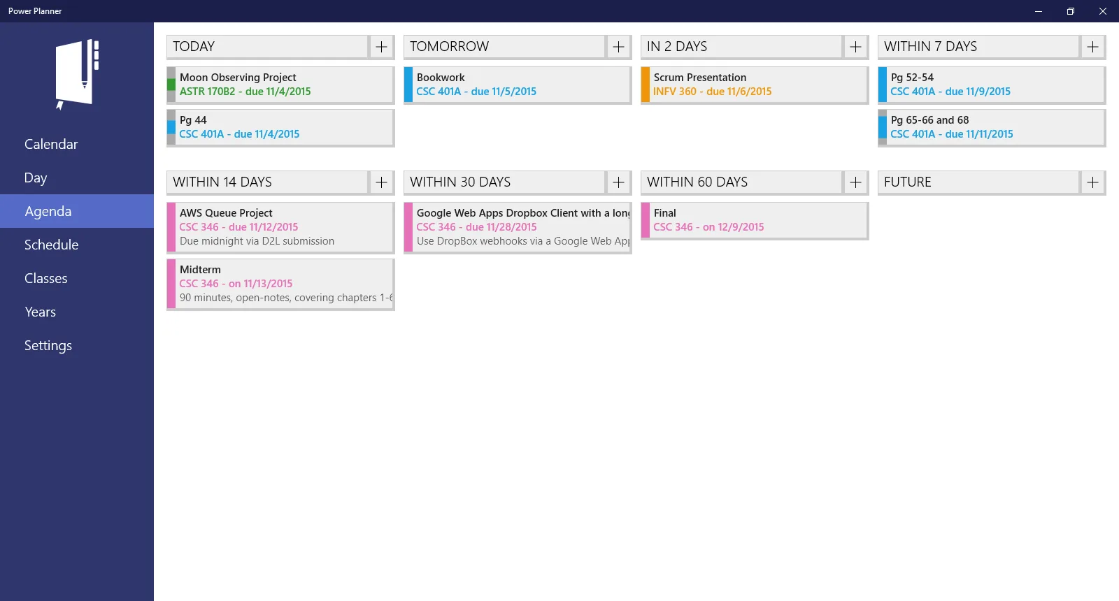 Power Planner screenshot 5