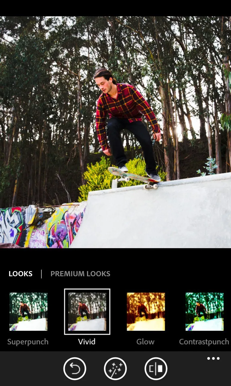 Adobe Express Photos (antes Photoshop Express) screenshot 1