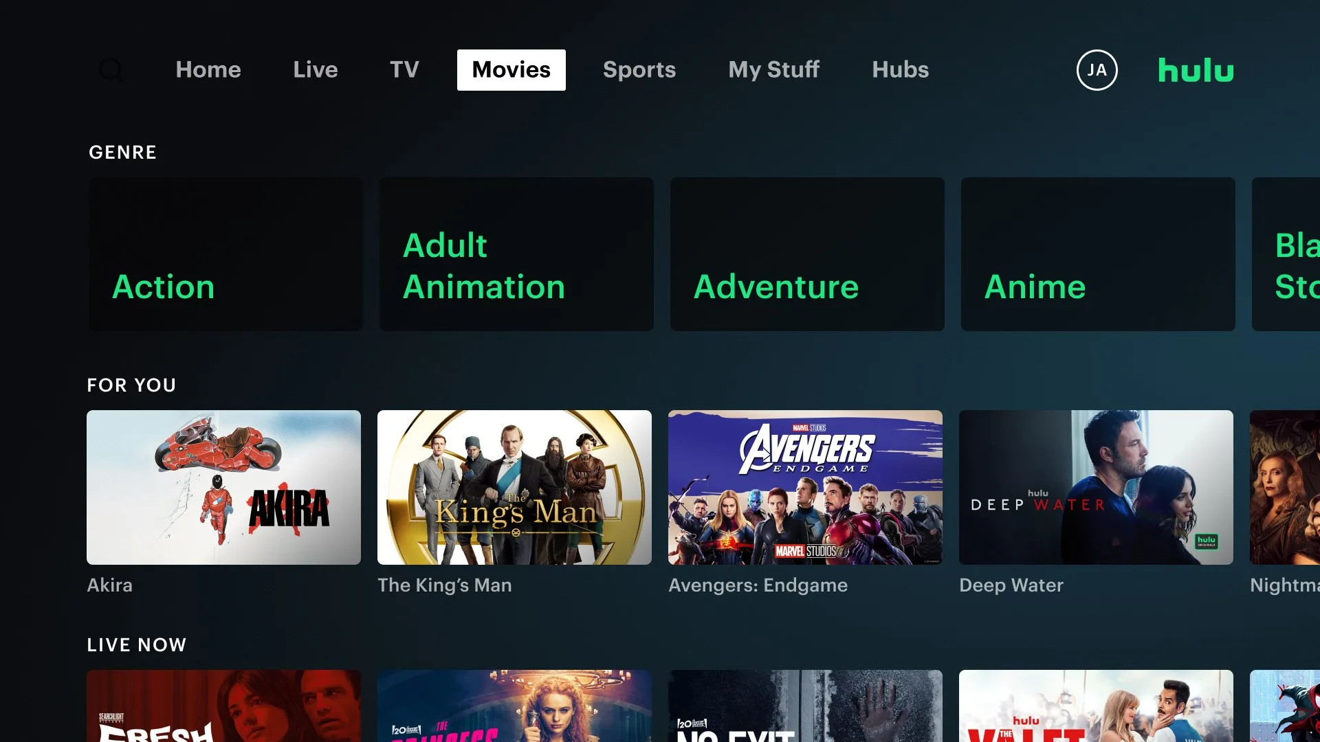Hulu screenshot 4