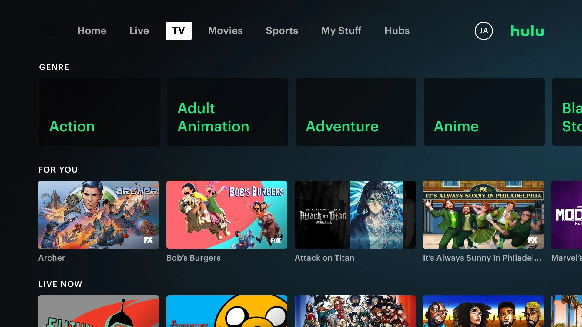 Hulu screenshot 5