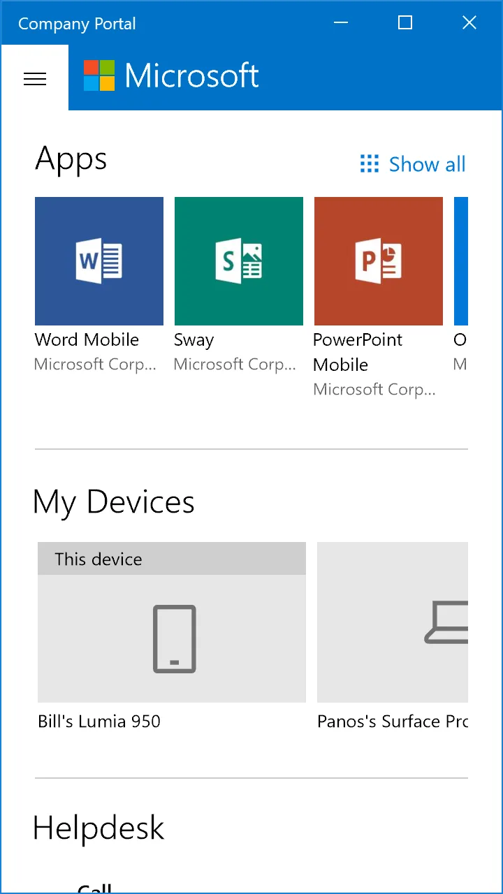 Portal de empresa screenshot 5