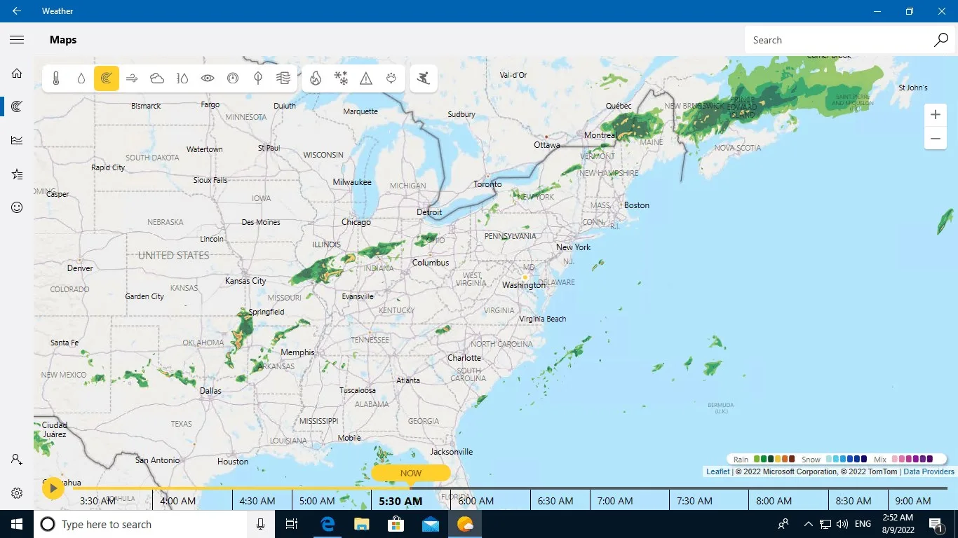 MSN Погода screenshot 3