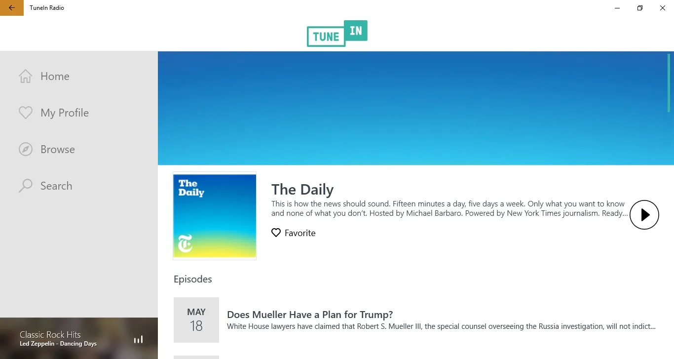 TuneIn Radio screenshot 4