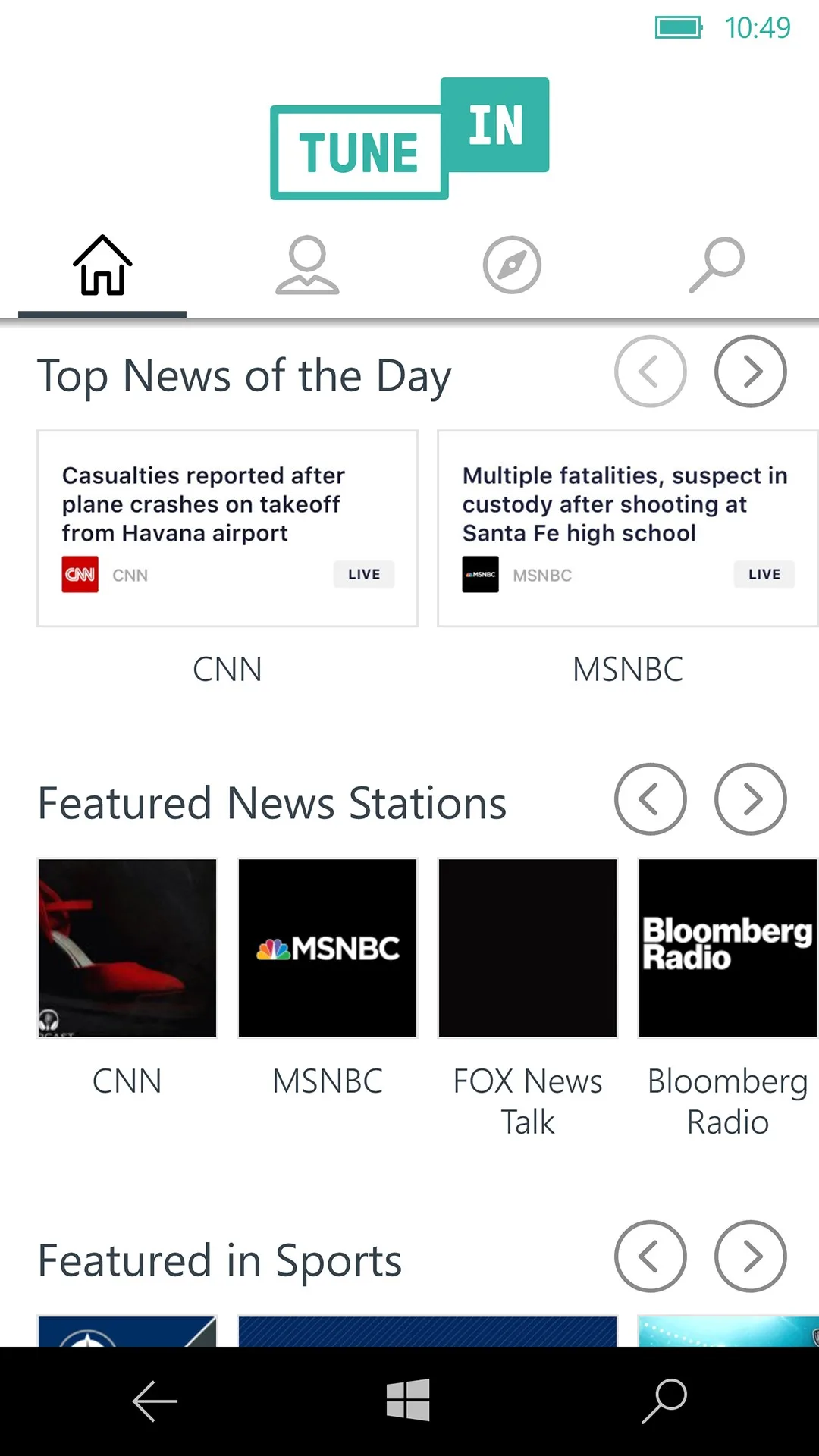 TuneIn Radio screenshot 5
