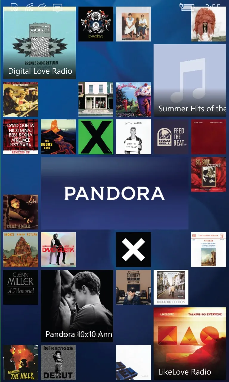 Pandora screenshot 3