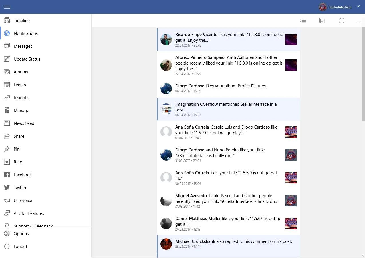 Social Page Manager screenshot 3