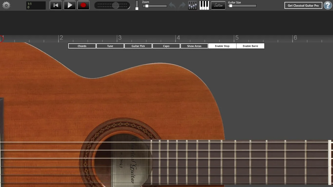 Classical Guitar screenshot 2