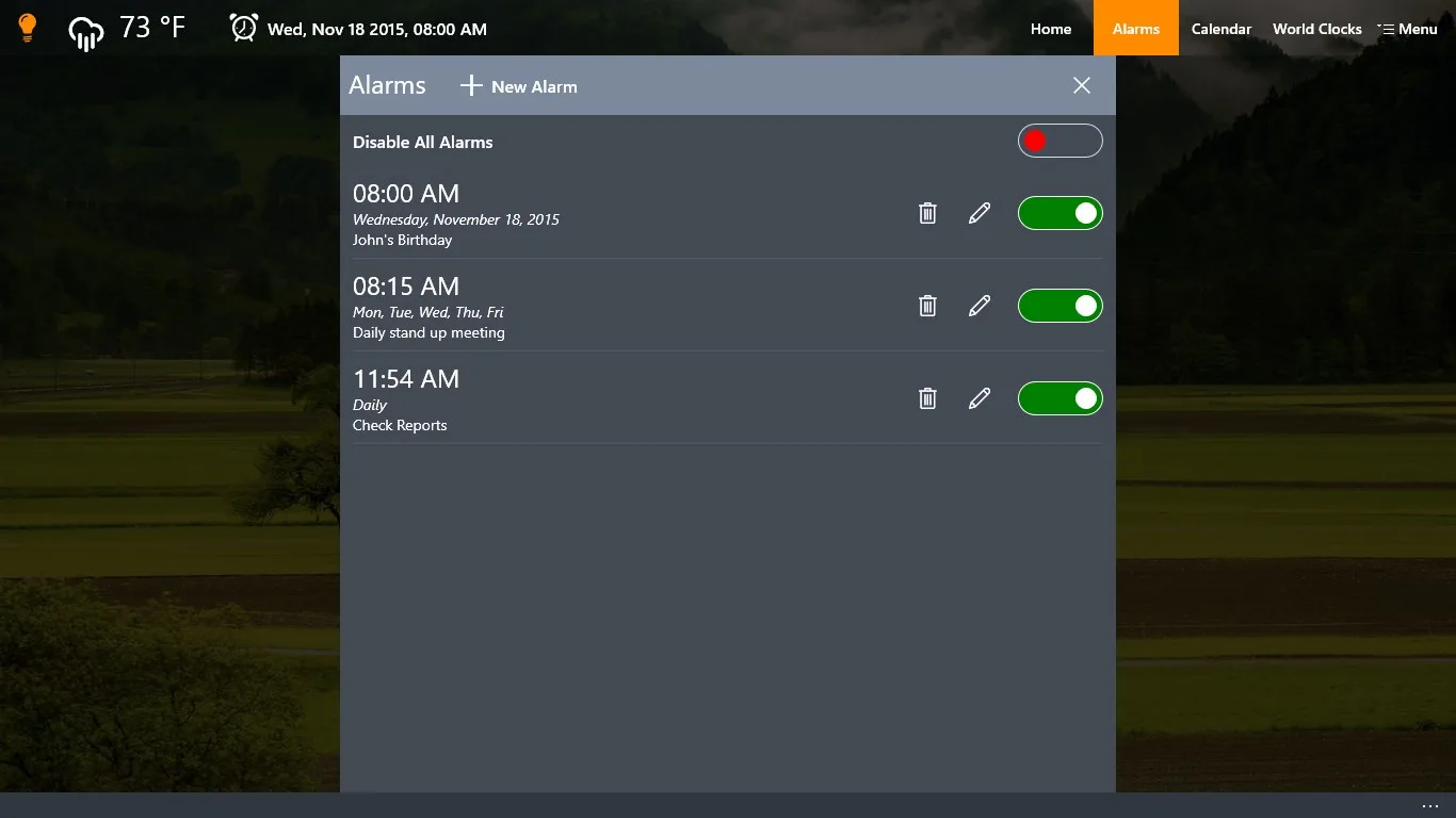 Alarm Clock HD screenshot 4