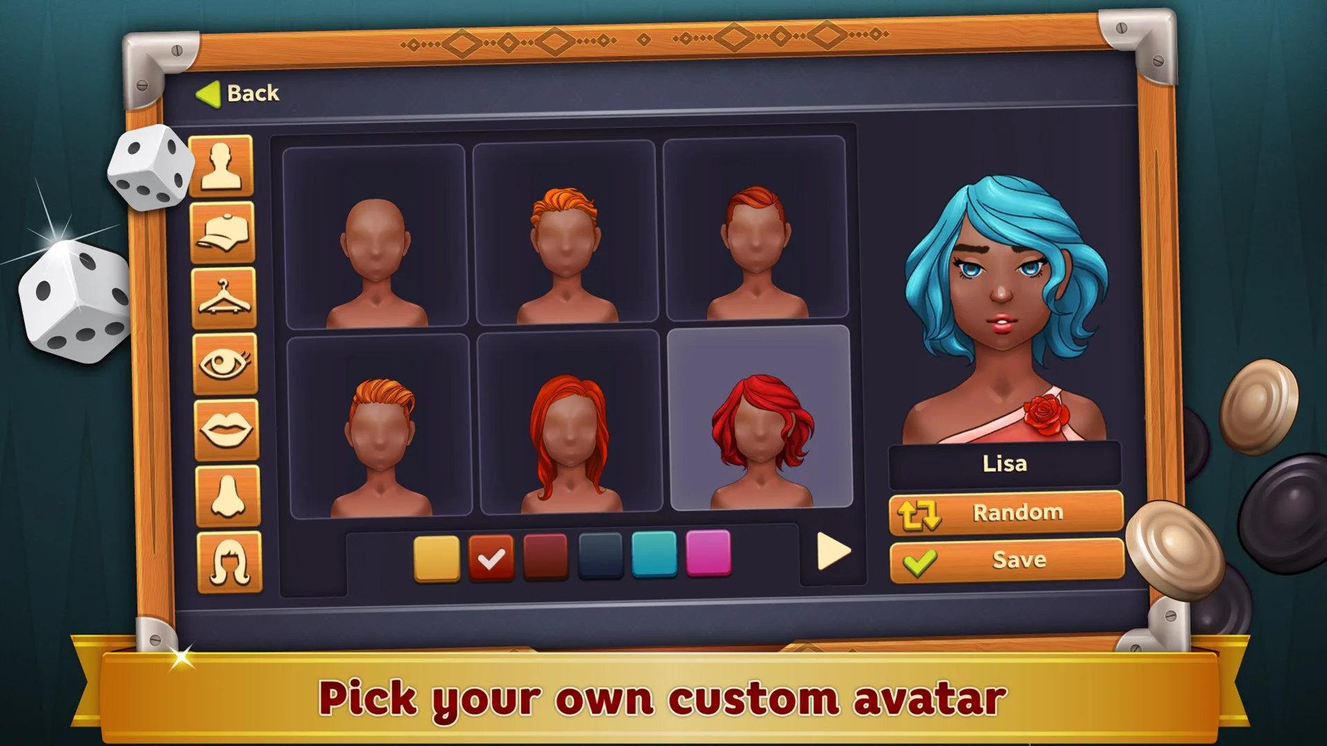 Backgammon Deluxe screenshot 4