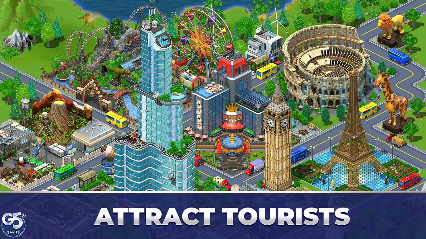 Виртуальный Город Playground: Строительный магнат screenshot 2