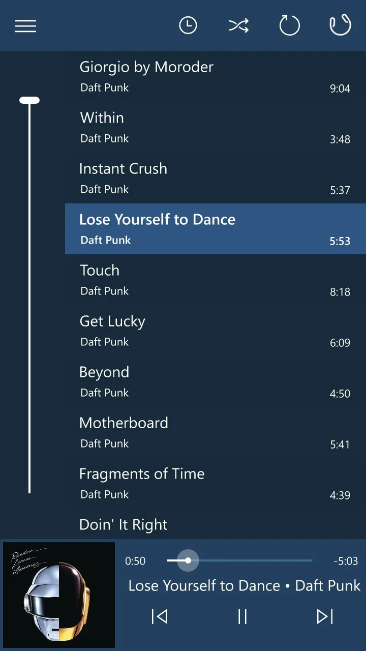 Loco music player screenshot 3
