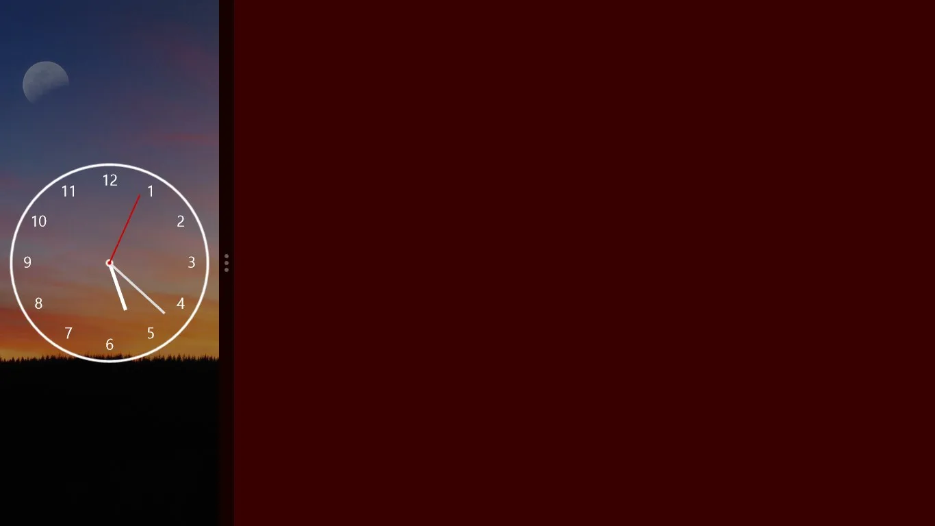 Nightstand Analog Clock screenshot 4