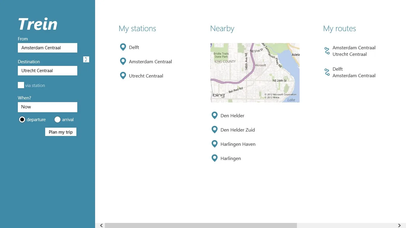Trein screenshot 1