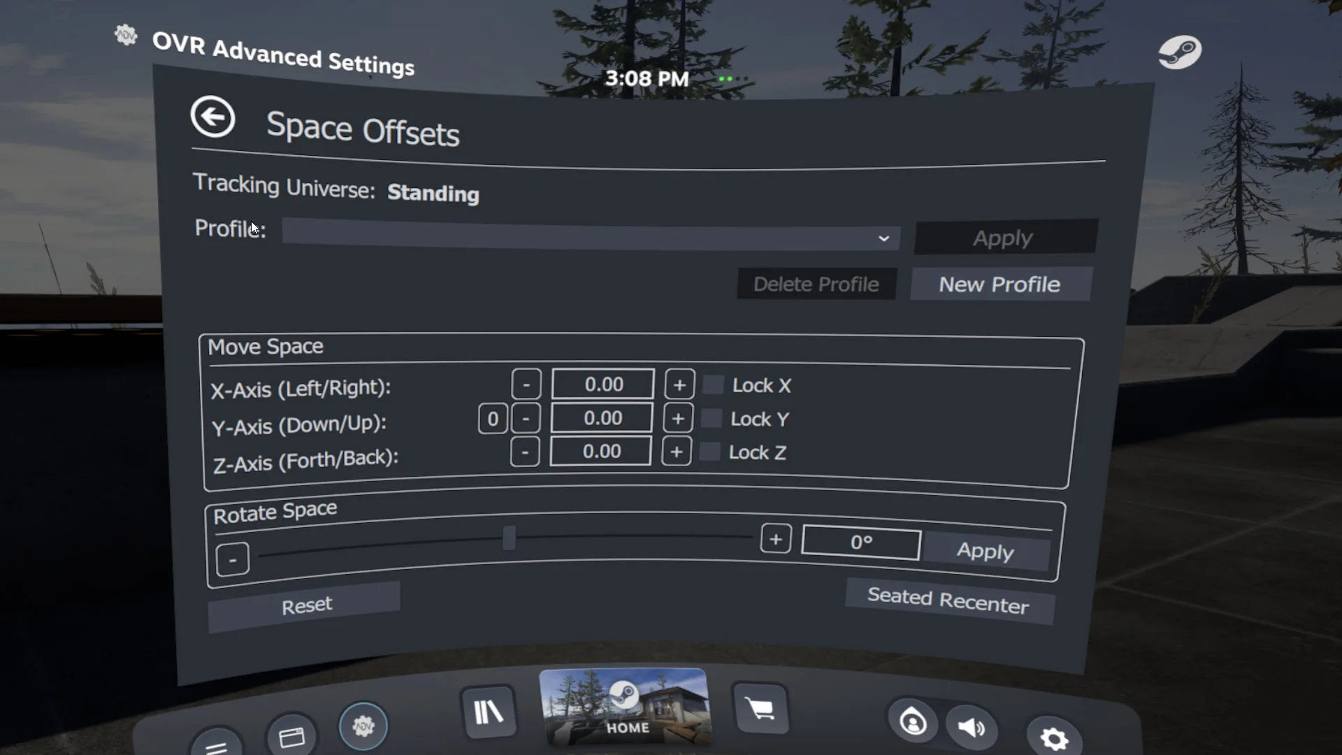 OVR Advanced Settings screenshot 4
