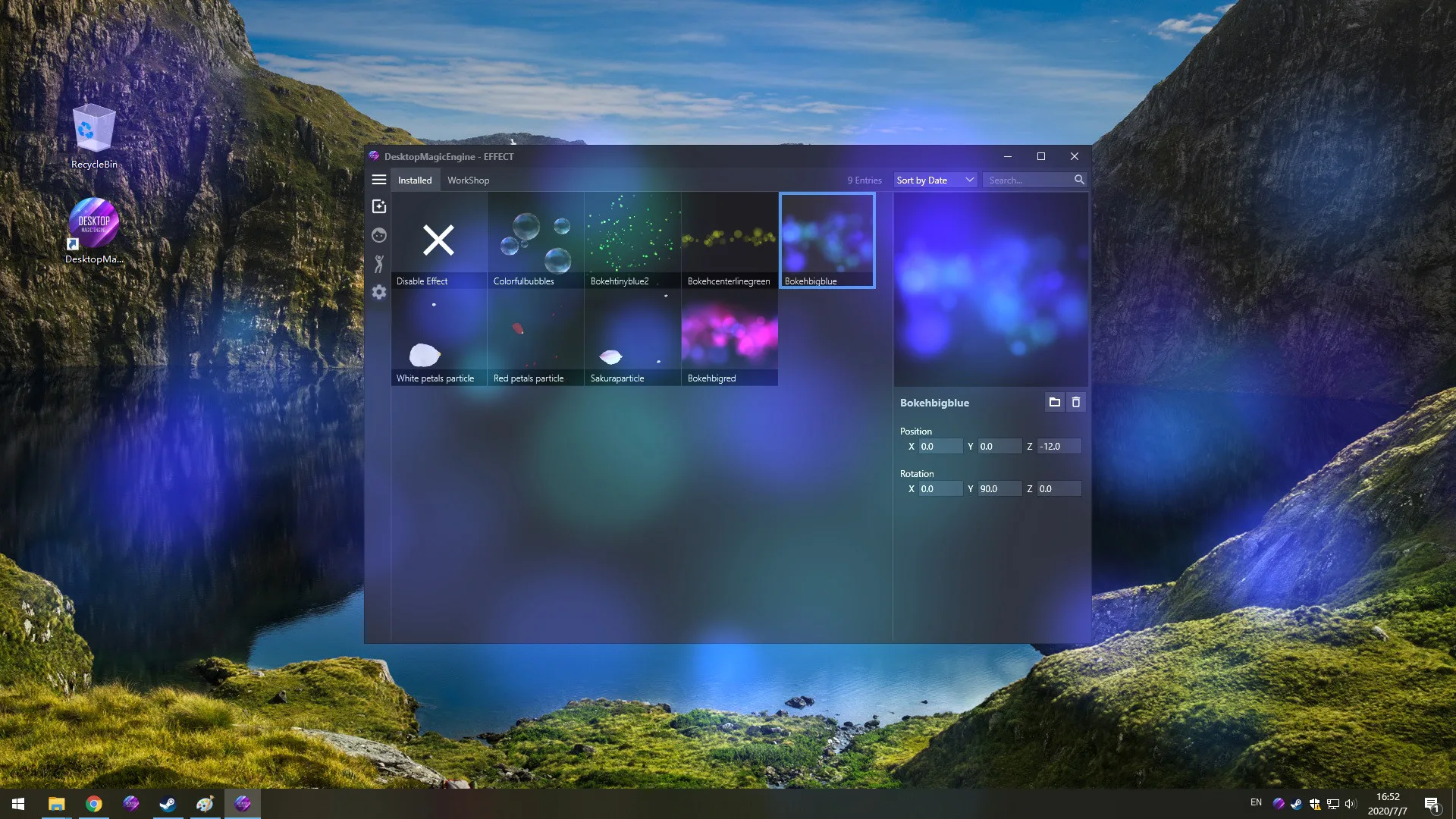 Desktop Magic Engine screenshot 4