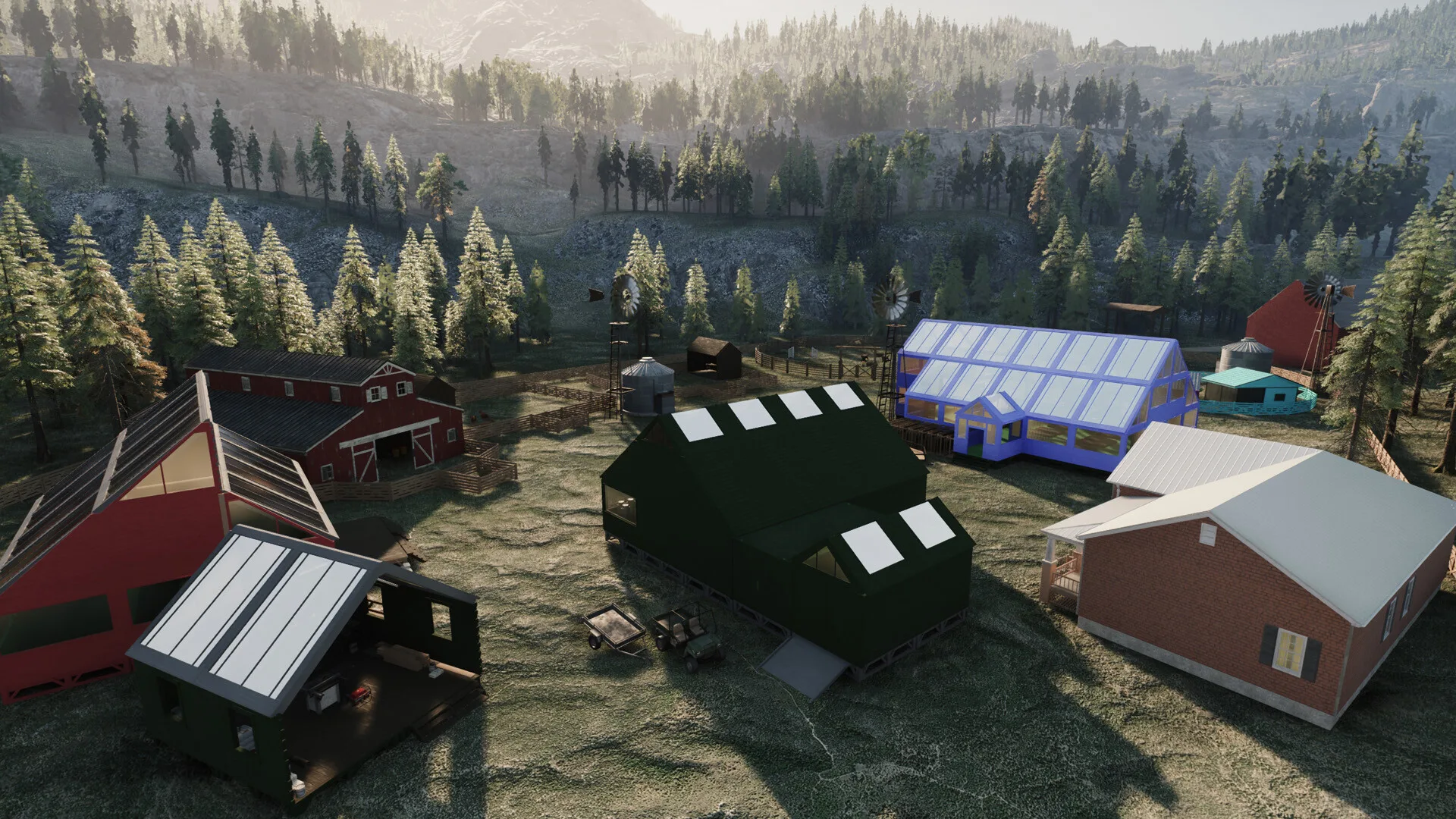 Ranch Simulator — строительство, фермерство, охота screenshot 1