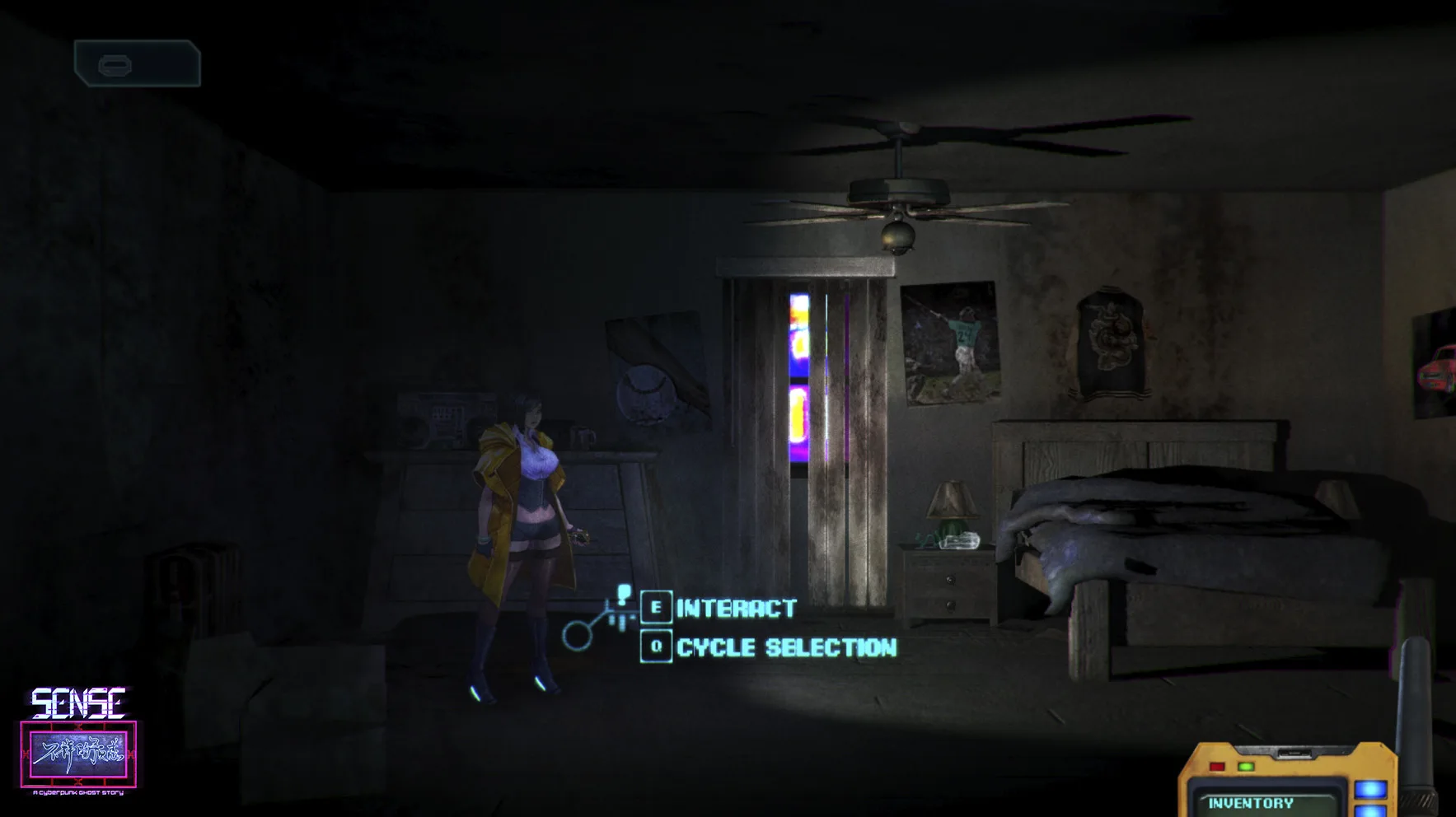 Sense - 不祥的预感: A Cyberpunk Ghost Story screenshot 5