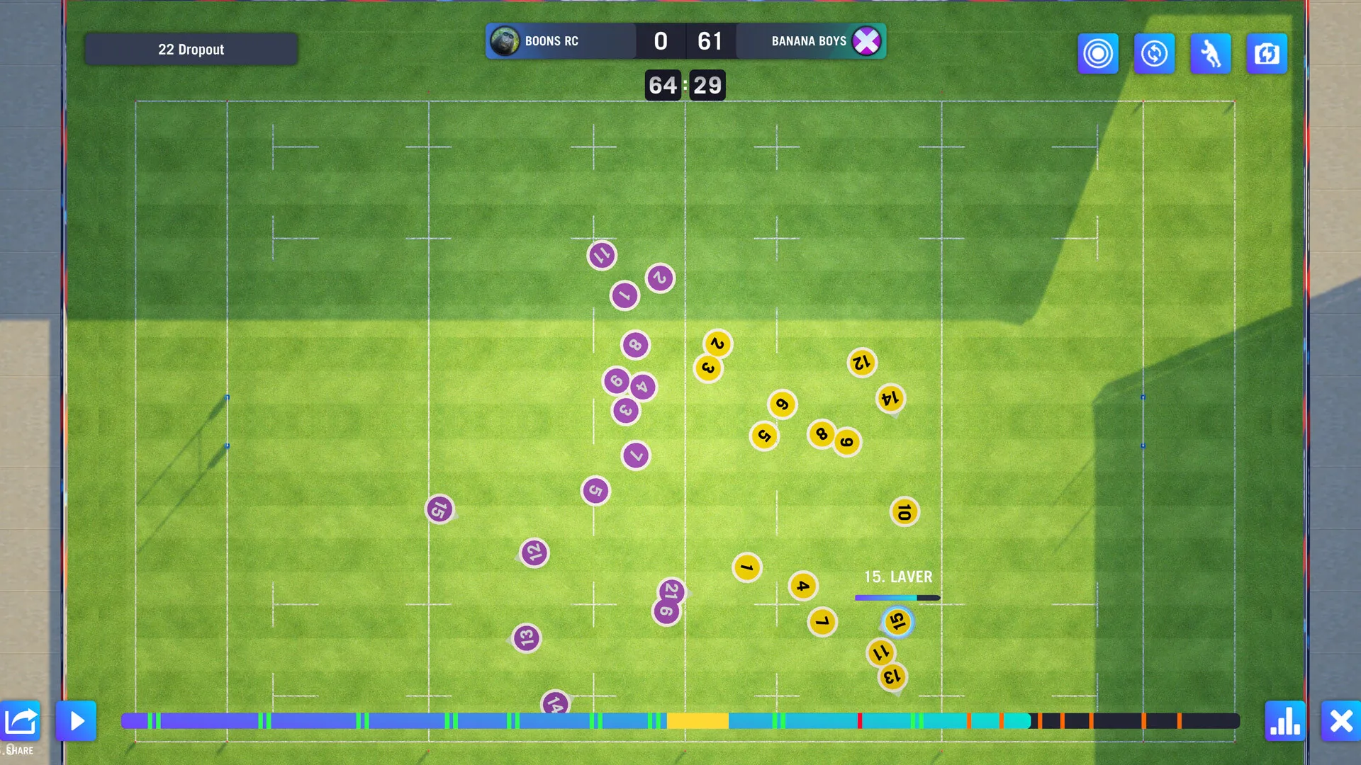 Blackout Rugby - World Cup Edition screenshot 3