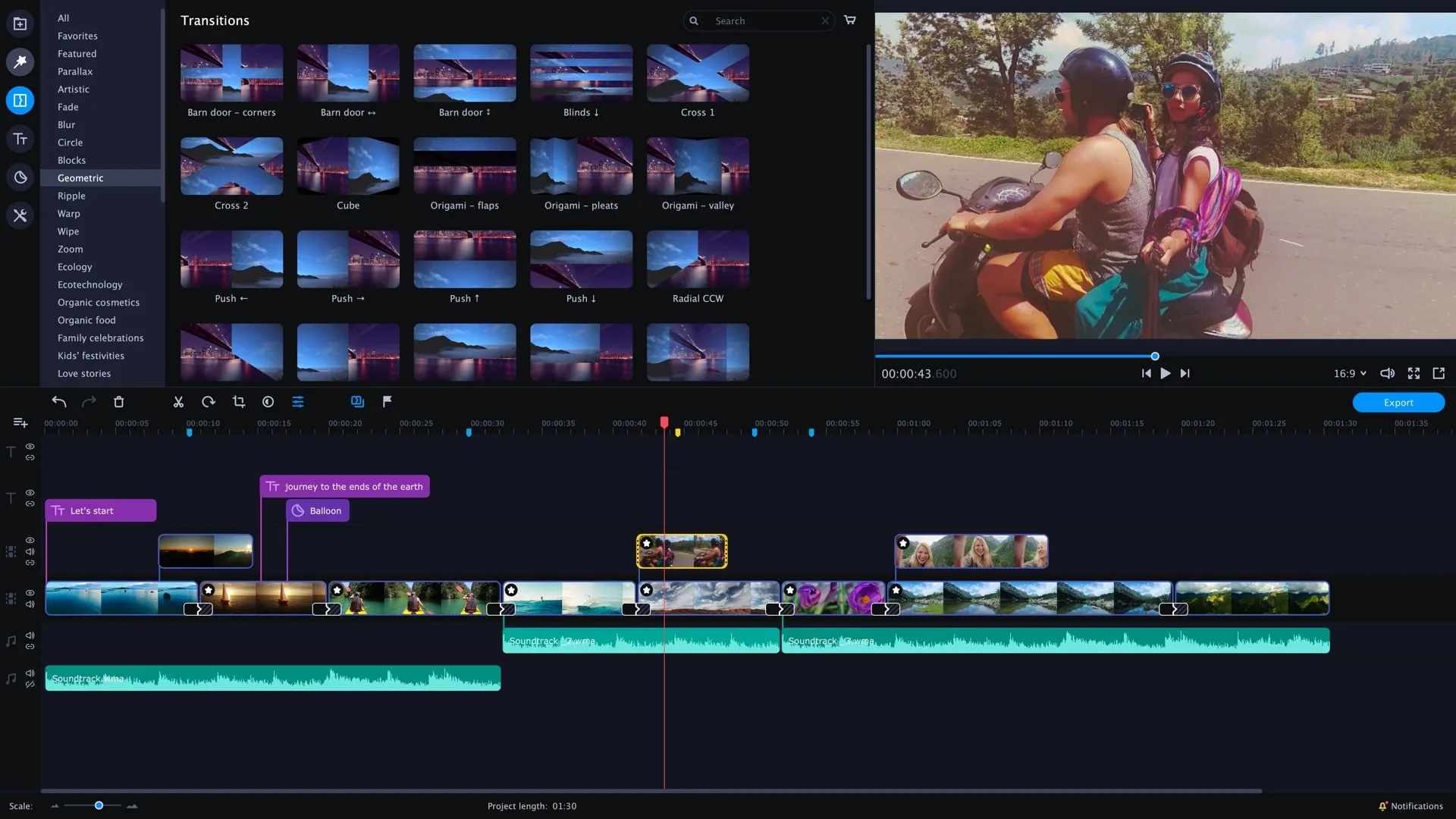 Movavi Video Editor Plus 2020 - Video Editing Software screenshot 3