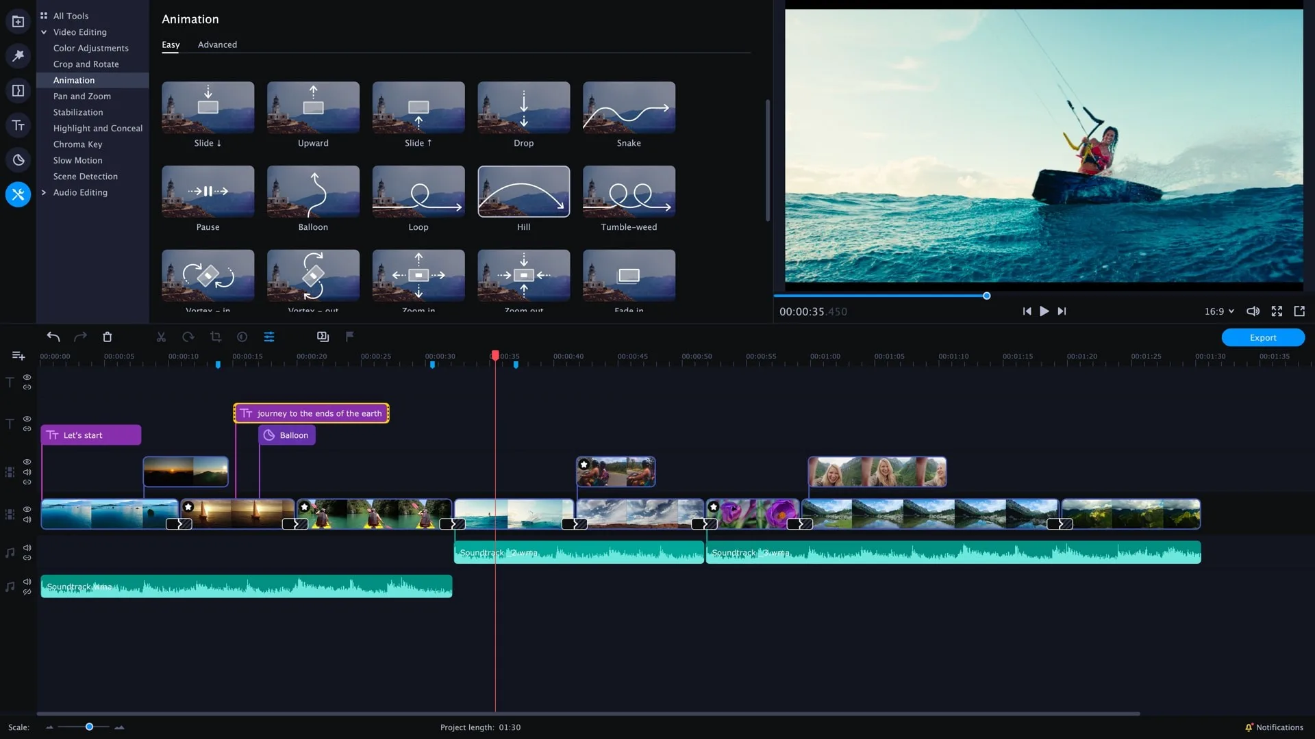 Movavi Video Editor Plus 2020 - Video Editing Software screenshot 4