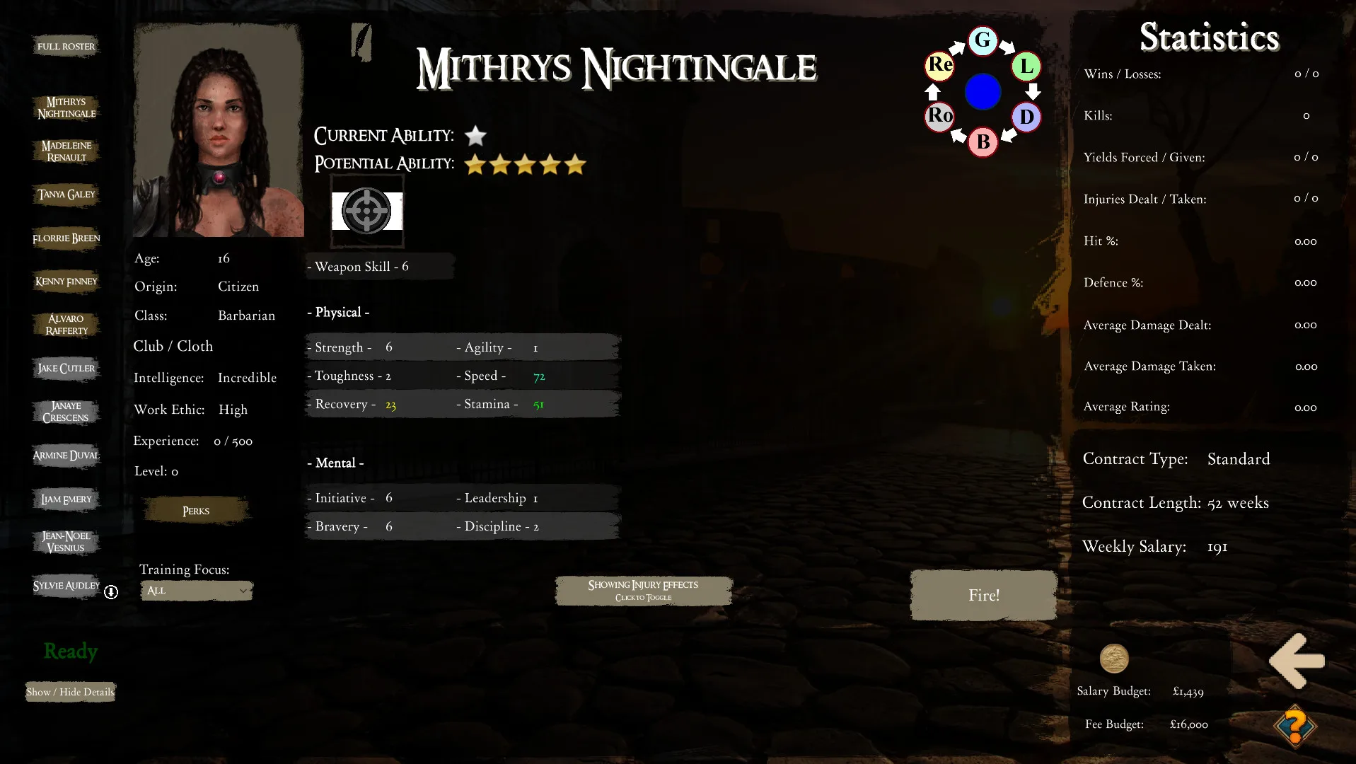 Gladiator Manager screenshot 3