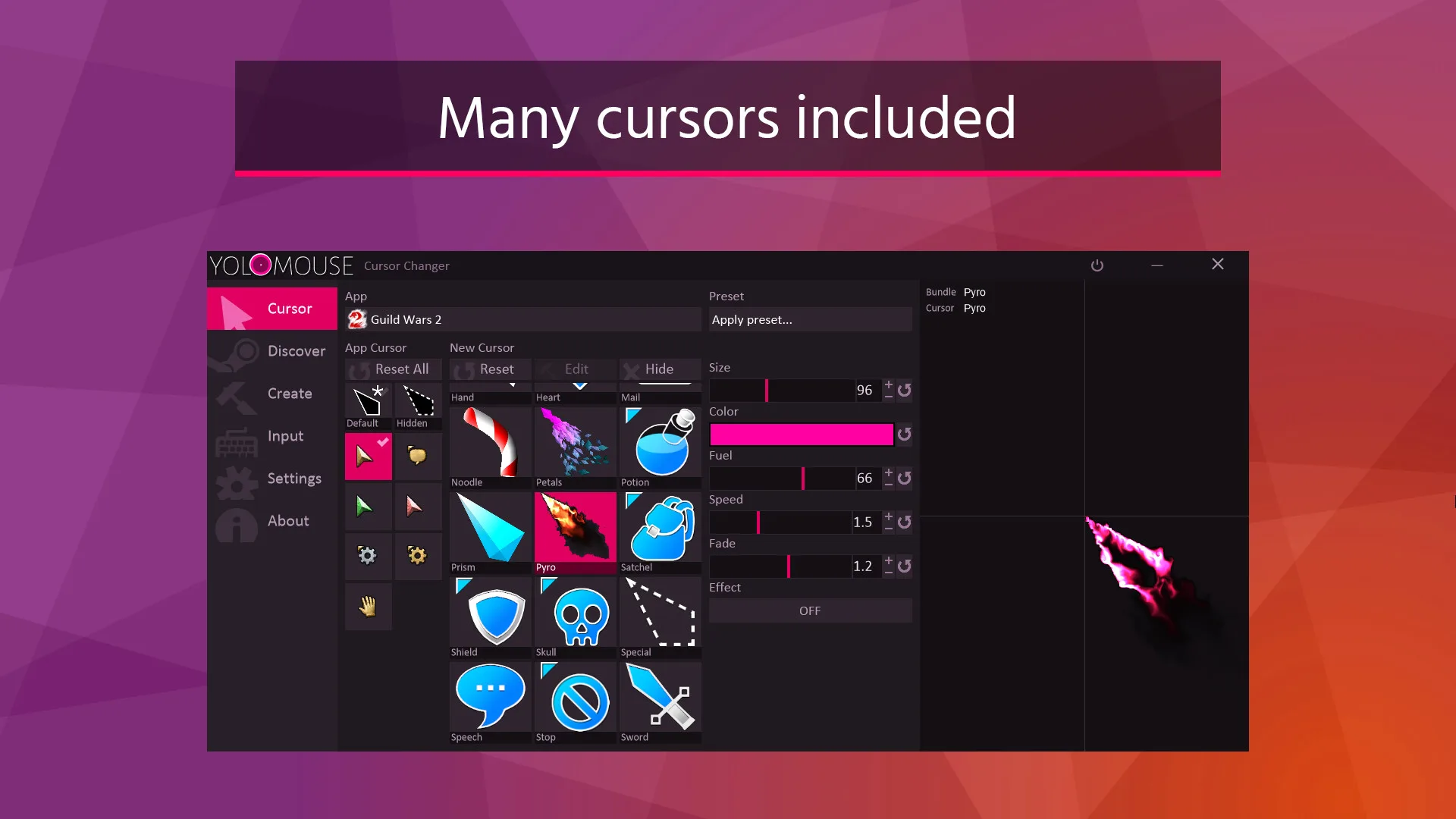YoloMouse - Cursor Changer screenshot 1