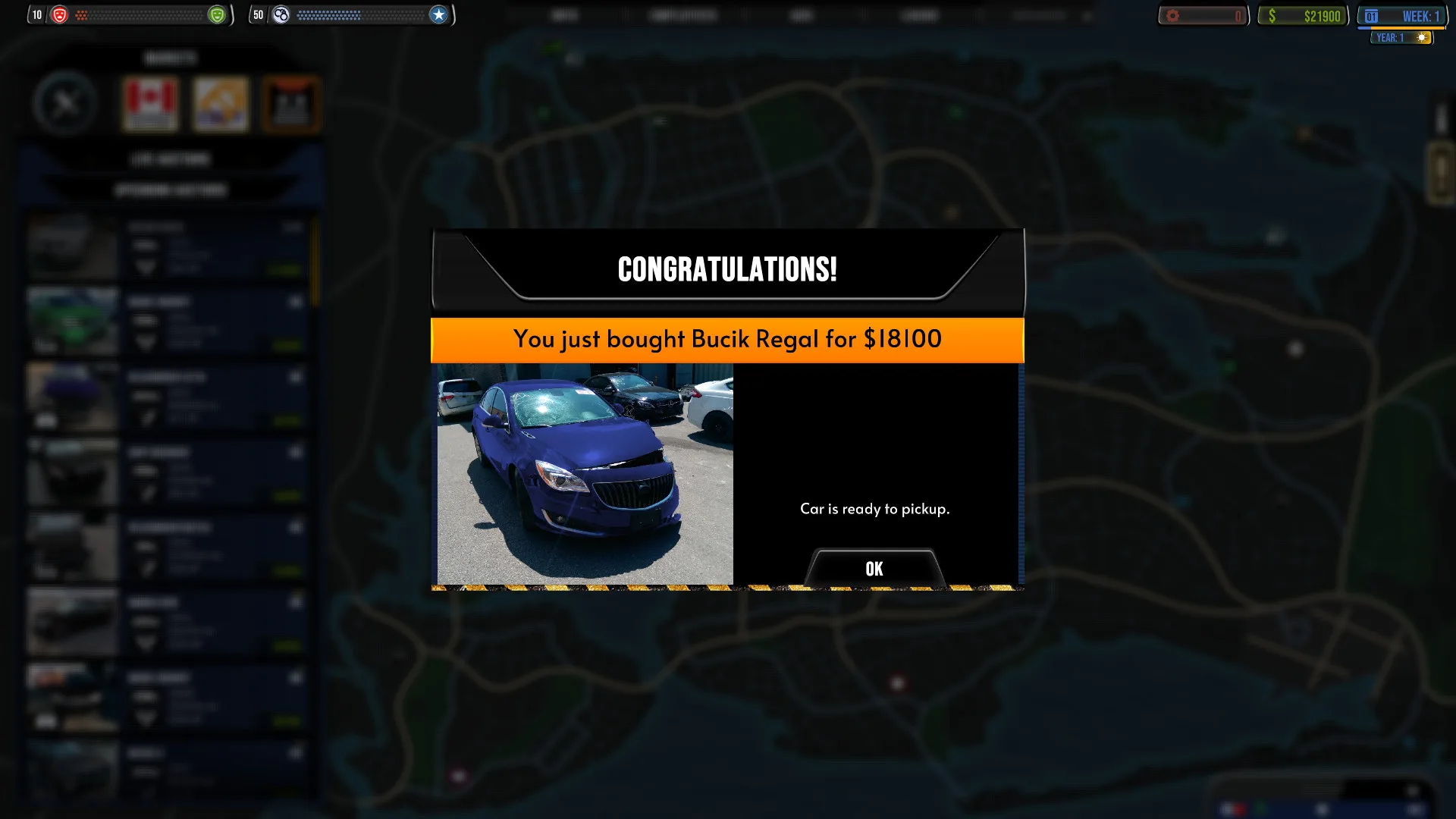 Car Trader Simulator - Welcome to the Business screenshot 2