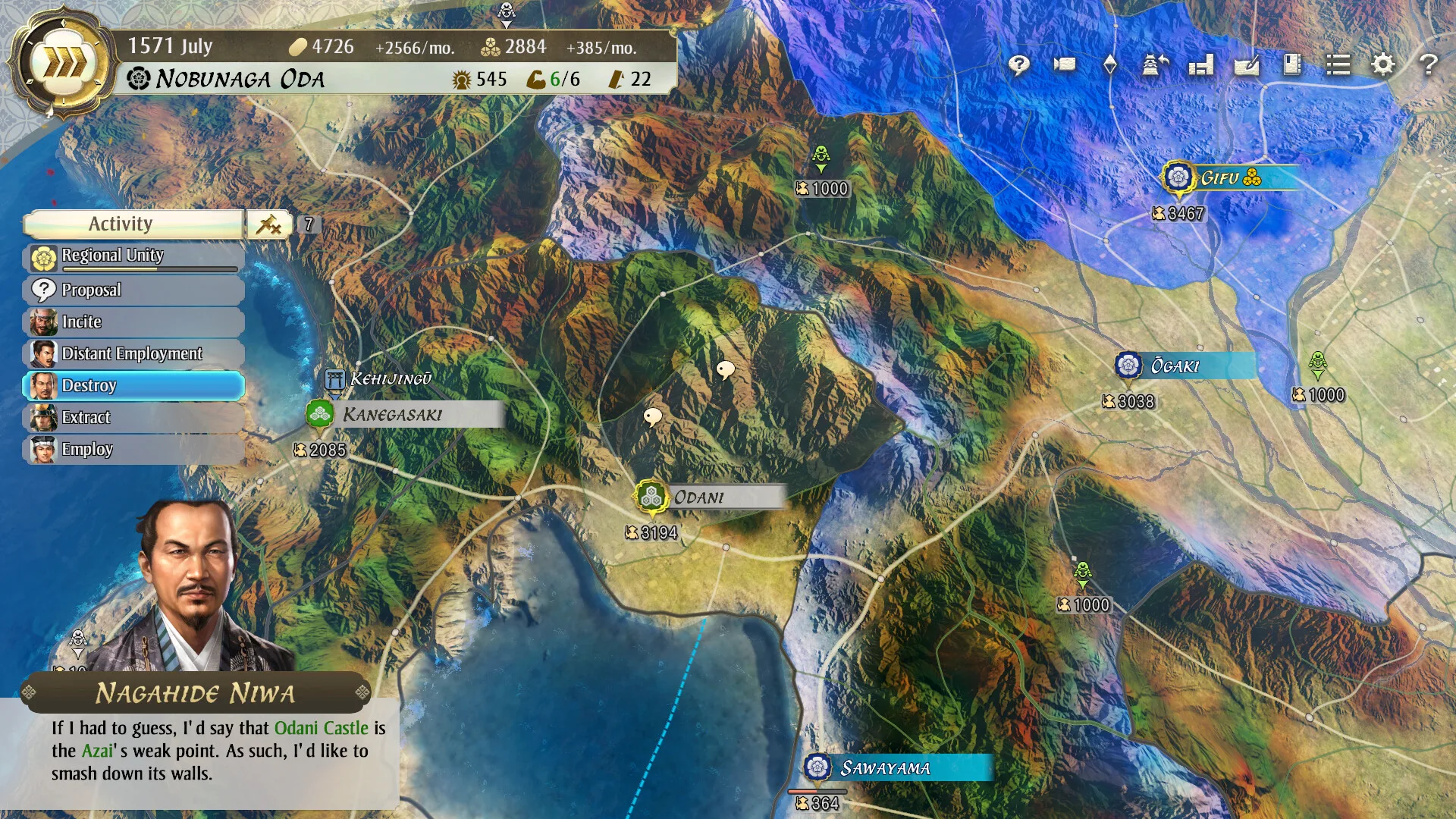 NOBUNAGA'S AMBITION: Awakening screenshot 3