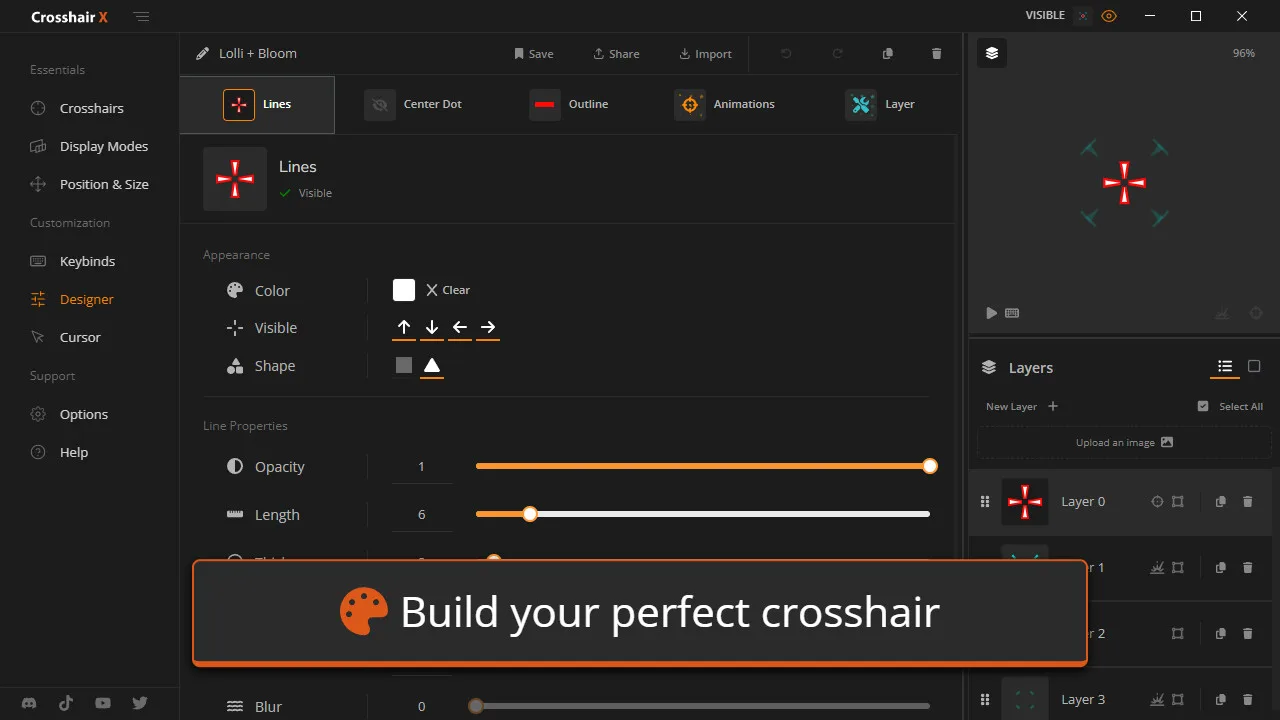 Crosshair X screenshot 1