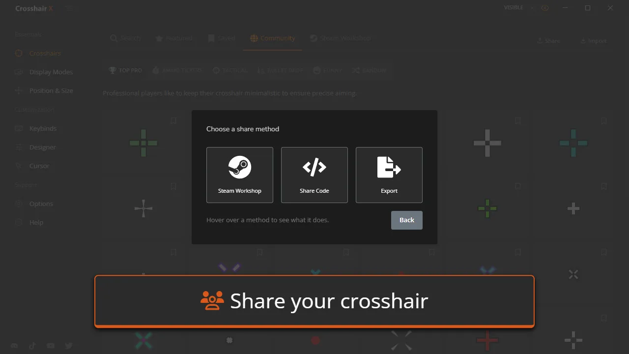 Crosshair X screenshot 4