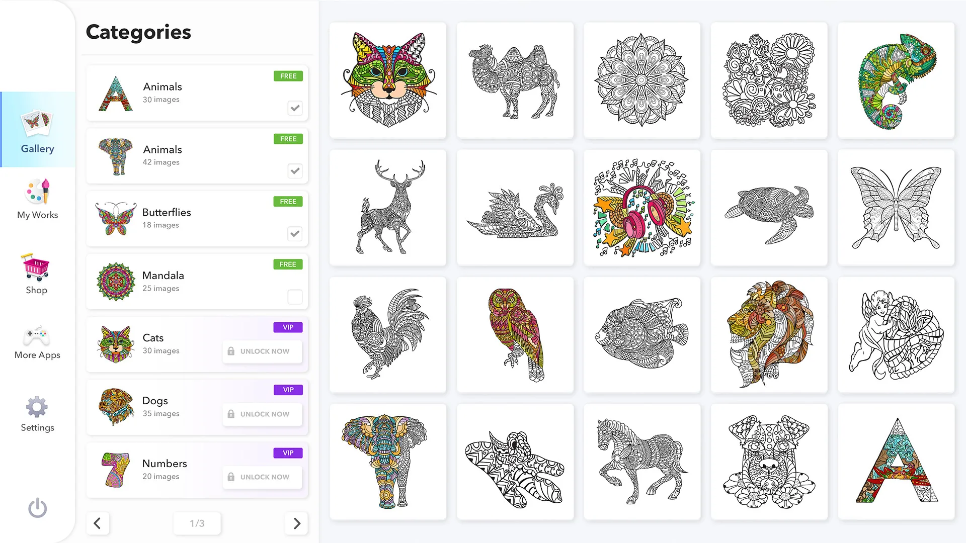 Coloring Book for Adults screenshot 4