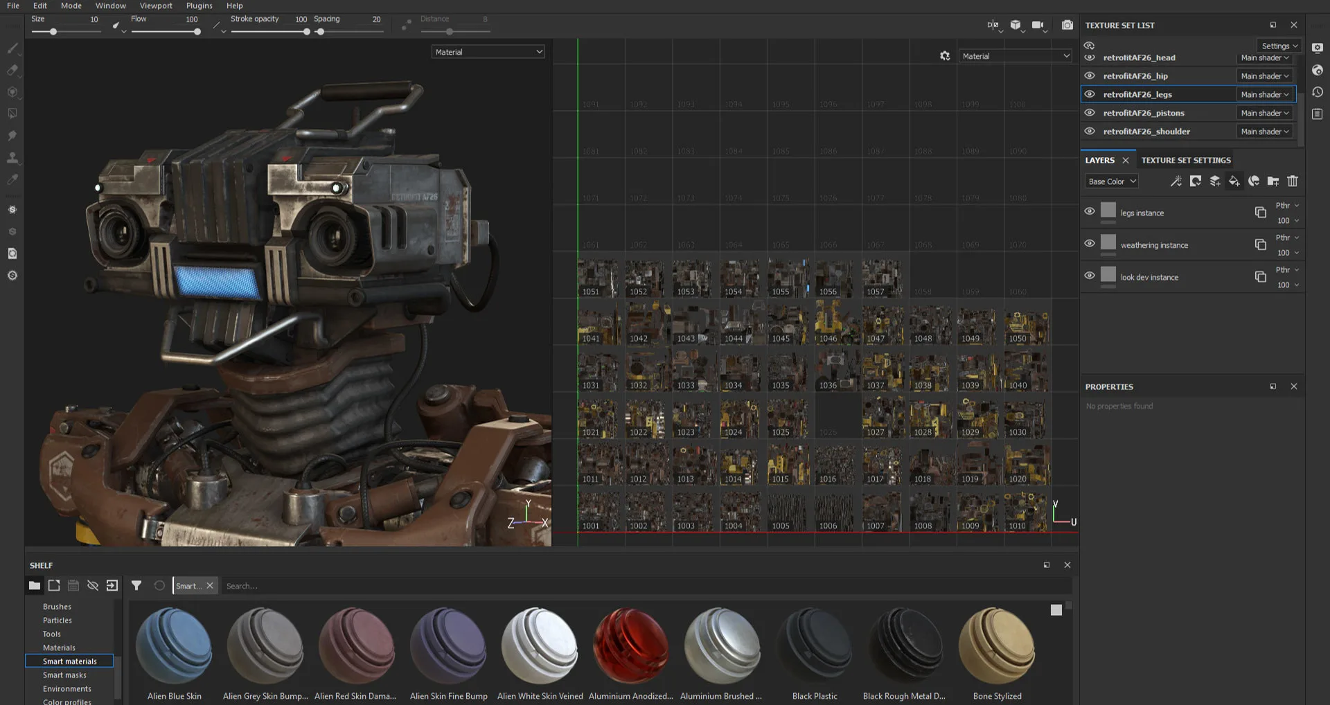 Substance 3D Painter 2021 screenshot 4